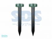 Набор ультразвуковых отпугивателей кротов на солнечной батарее (R20)  REXANT