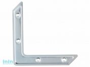 Уголок оконный 75х75x2 мм, белый цинк STARFIX