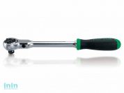 Трещотка 3/8" 72зуб. 240мм поворотная головка TOPTUL (CJLN1224)