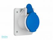 Розетка силовая РПС16-975 BYLECTRICA (штепсельная промышленного назначения для скрытой установки трехконтактная (16 А, IP44) Гарантийный с)