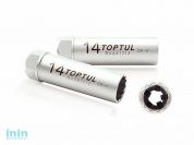 Головка свечная 3/8" 14мм TOPTUL (BAAX1214)