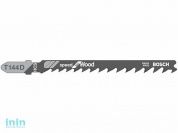 Пилка лобз. по дереву T144D (1 шт.) BOSCH (пропил прямой, грубый, быстрый рез)