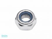 Гайка М8 со стопорным кольцом, цинк, кл.пр. 5.8, DIN 985 (70 шт в пласт. конт.) STARFIX