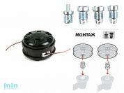 Головка триммерная OREGON Tap & Go PRO леска ф 3.0 мм полуавт. (аналог STIHL AutoCut 40-2 , для  FS-400-450, леска до 3.0 мм, ф 130 мм, с переходникам