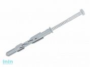 Дюбель рамный 10х100 мм нейлон, потай, с шурупом (40 шт в карт. уп.) STARFIX