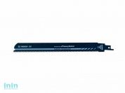 Пилка сабельная по металлу S1155CHM (1 шт.) BOSCH (пропил прямой, тонкий, Carbide Technology, шлифованные зубья)