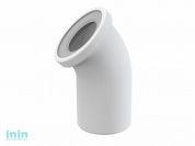 Колено для унитаза 45°, Alcaplast (Колено для унитаза 45°)