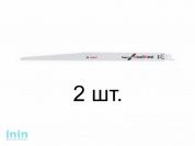 Пилка сабельная по дереву с гвоздями S1411DF (2 шт.) BOSCH (пропил прямой, грубый, быстрый рез)