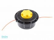 Головка триммерная ECO GTP-TC30 леска ф 2.4 мм полуавт., блистер (ф120 мм, лев. резьба М10х1.25 "мама", заправка лески без разбора)