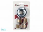 Эксцентрик с декоративной чашкой 3/4"х1/2" в блистере XOT-318 G.lauf (Эксцентрик 3/4" x "1/2" x 52 мм нар.-нар.)