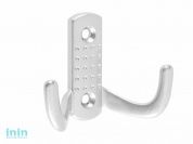 Крючок-вешалка №10 хром. эффект STARFIX