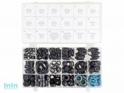 Комплект "Сантехник №3" в органайзере (плоские и формованные прокл.) (Набор сантехнических прокладок и колец.) (Сантехкреп)