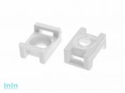 Площадка для хомута-стяжки 16х23 мм усиленная, белая (50 шт в пласт. конт.) STARFIX