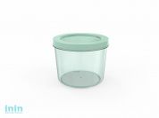 Контейнер Cake, 0,75 л, мята полупрозрачный, BEROSSI (Изделие из пластмассы. Литраж 0,75 л)