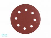 Шлифлист 180мм круг Р180 д/стен и потолков самосцепл. 8 отв. 5 шт. WORTEX