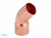 Колено 35х45, медь, под пайку, одностороннее Viega