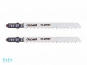 Пилка лобз. по дереву T101BF (2 шт.) GEPARD (пропил прямой, тонкий, аккуратный и чистый рез)