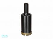 Коронка алмазная d 25мм керамогранит GEPARD (GP2077-25) (сверло алмазное трубчатое по керамограниту)