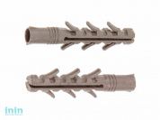 Дюбель распорный серии ZUBR 10х60 без шурупа (100 шт в зип-локе) (WAVE)