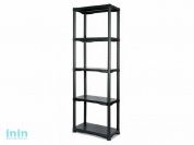 Стеллаж пластиковый 635 (600x300x1800 мм, 5 полок) (TAYG)