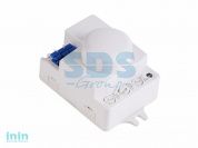 Датчик движения настенно-потолочный микроволновый ДДНПМ 01, 180°/360?, 1200 Вт, 10-2000 Лк, 3-10 м, (REXANT)