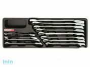 Набор-сет ключей комбинир. с трещ. 8-19мм 12шт. 136х364мм TOPTUL (GAAT1204)