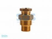 Сальник с двойной резьбой 1/2 и 3/4 для ввода кабеля в трубу Proconnect (Сальник с двойной резьбой 1/2 и 3/4 для ввода кабеля в трубу Proconnect)