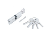 Евроцилиндр с вертушкой Стандарт Z.F.90В-5K SN (перф.ключ, 5ключей, Длина цилиндра 90 (40*10*40))
