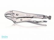 Зажим-плоскогубцы изогнутые 180мм TOPTUL (DAAQ1A07)