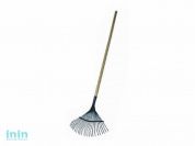 Грабли веерные проволочные ГВ-П с черенком (ИнструмАгро)