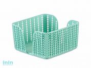 Салфетница ВЯЗАНИЕ (фисташковый) (IDEA)