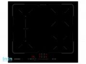 Панель варочная индукционная NORMANN BHI-6470B.BK (4 конф., 7000Вт, Индукция, Flexi-Zone, Booster)