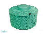 Сахарница ВЯЗАНИЕ 0,45л (фисташковый) (IDEA)