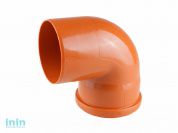 Колено для наружной канализации 160х87 РосТурПласт (Отвод нар.160х90)