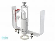 Выпускной комплект со стоп кнопкой, нижний, мет. резьба BL NEW GRAND, Alcaplast (Выпускной комплект со стоп кнопкой SA2000SK 1/2")