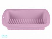 Форма для выпечки, силиконовая, прямоугольная, 27 х 13.2 х 6.5 см, лиловая, PERFECTO LINEA