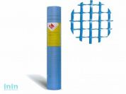 Стеклосетка штукатурная 5х5, 1мх50м, 160, синяя, PROFESSIONAL (разрывная нагрузка 1700Н/м2) (LIHTAR)