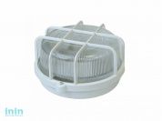 Светильник НБП круг/белый/решетка 100Вт, IP53 (01-100-003) Юпитер (1хЕ27) (ЮПИТЕР)