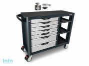 Тележка для инструмента 7 секций серия PRO-PLUS TOPTUL (TCBH0703)