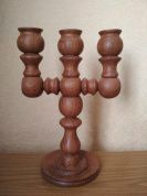 Подсвечник из дуба