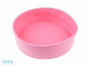 Форма для выпечки, силиконовая, круглая, 20 х 6 см, розовая, PERFECTO LINEA