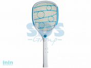 Мухобойка электрическая 1000В, фонарик+аккумулятор ПРОФИ (0420)  REXANT