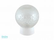 Светильник НББ 64-60-025 УХЛ4 (шар стекло "Цветочек"/прямое основание) TDM