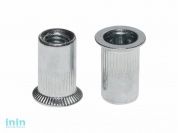 Заклепка резьбовая М6 потай бортик, белый цинк (4000 шт в коробе) STARFIX