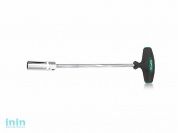 Ключ свечной T-обр. 350мм с магн. шарнирной головкой 21мм TOPTUL