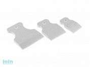 Набор шпателей резин.белых 3 шт. 40,60,80мм ВОЛАТ