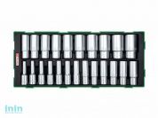 Набор-сет головок глубоких 23передм. TOPTUL (GTB2305)