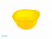 Миска-дуршлаг, лимон, BEROSSI (Изделие из пластмассы. Литраж 2 литра.   Размер 230 х 206 х 101 мм)