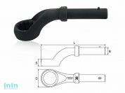 Ключ ударный накидной (угол 45гр) 30мм TOPTUL (AAAV3030)