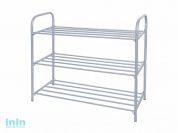 Этажерка для обуви Ника комфорт 3-х секционная, 590х330х790 мм, серебряный, NIKA